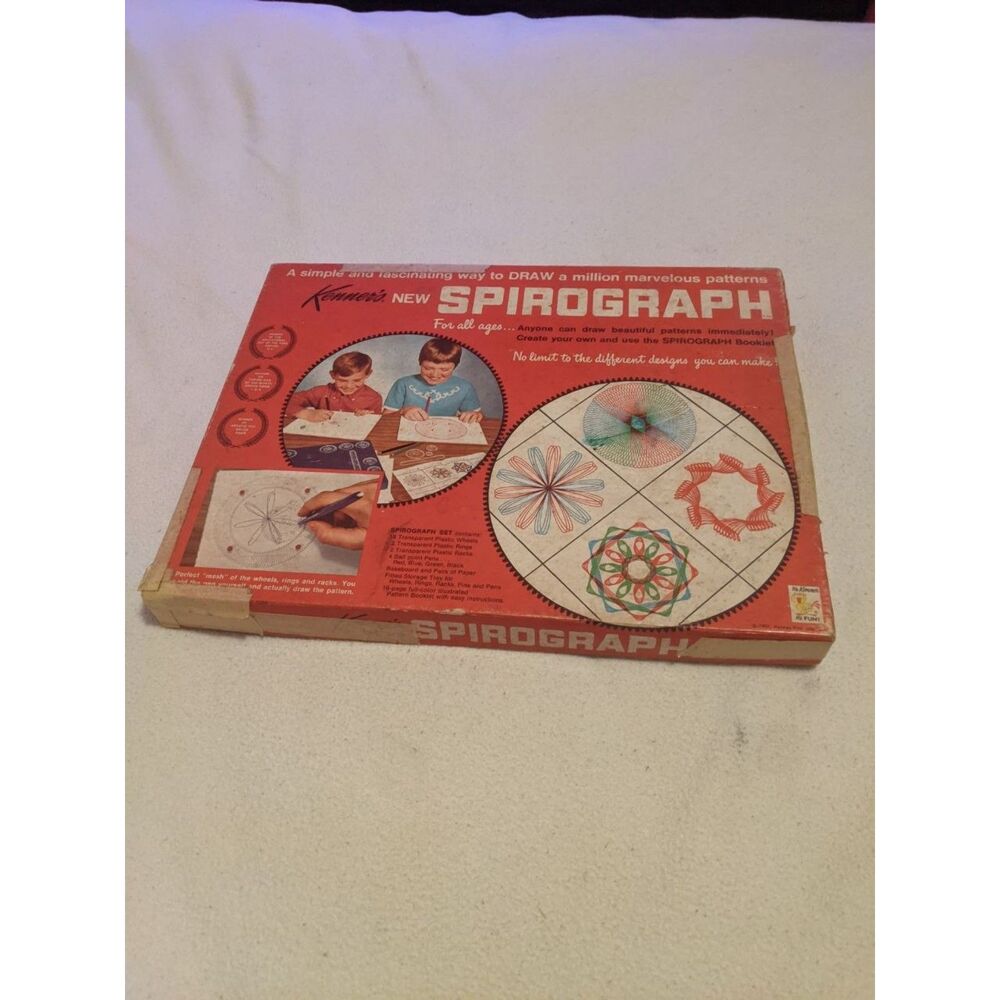 Vintage 1967 Kenner Spirograph Set No. 401